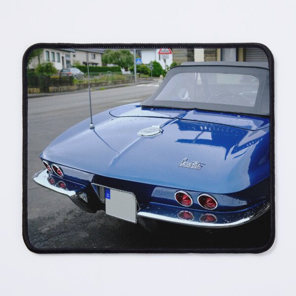 Item preview, Blue Corvette Oldtimer Back designed and sold by AlpineCars.