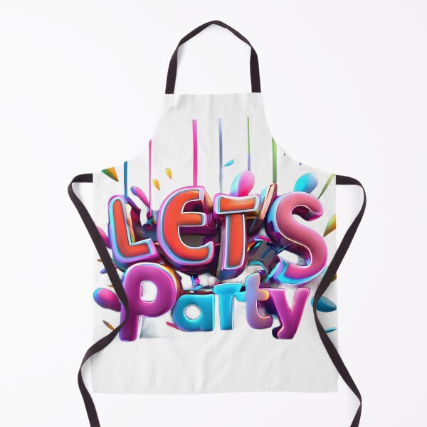 Item preview, let's party designed and sold by SabyDigitalArt.