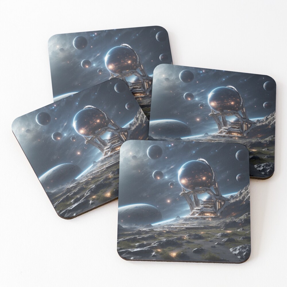 Item preview, Coasters (Set of 4) designed and sold by Bowstring.