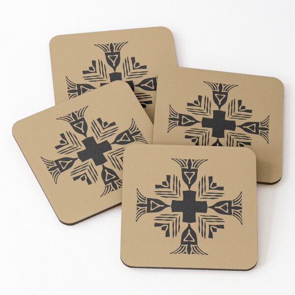 Item preview, Southwest Deco - Fawn + Coal designed and sold by Irene Estelle.