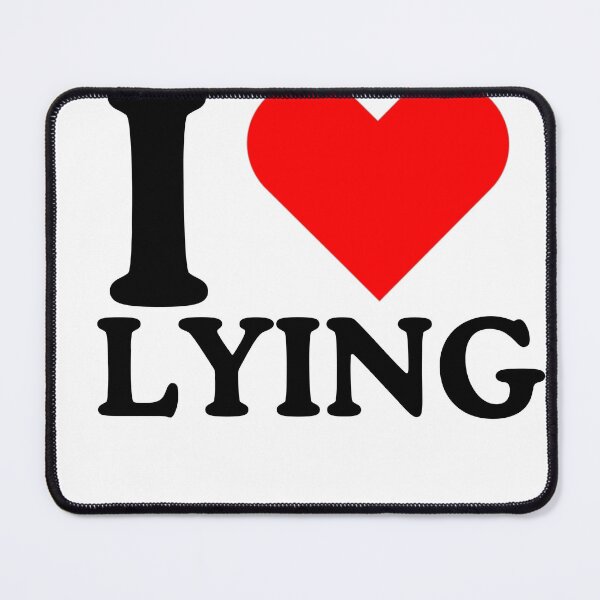 Item preview, I Love Lying Shirt, I Heart Lying designed and sold by iheartpixies.
