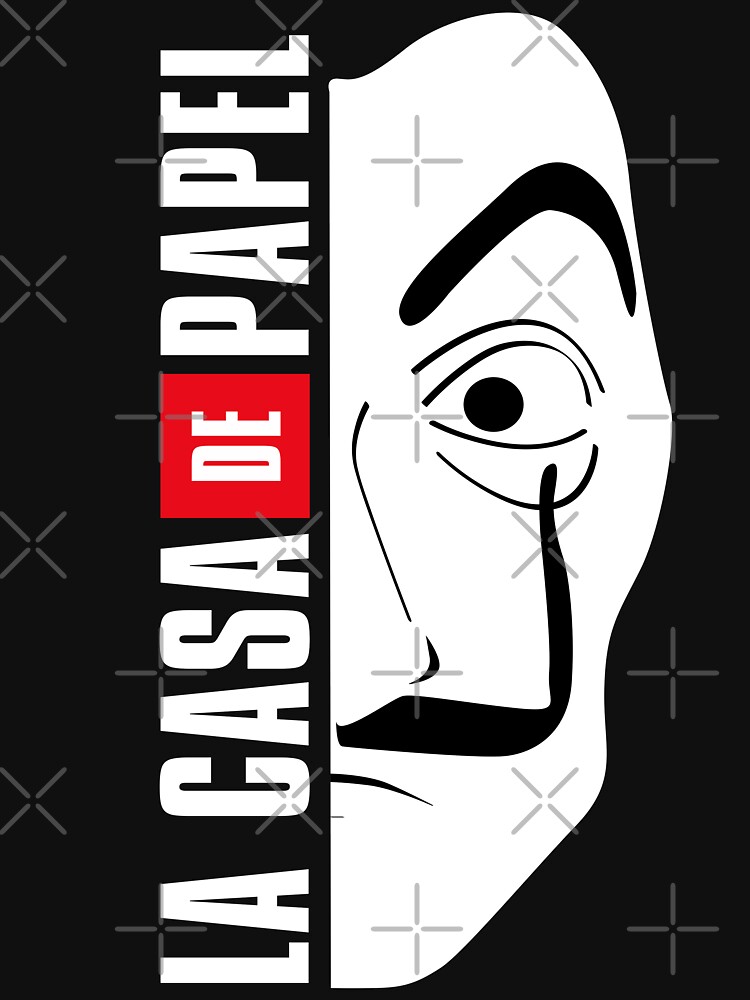 "LA CASA DE PAPEL MASK" T-shirt by localfandoms | Redbubble