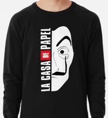 Sudadera ligera MÁSCARA DE LA CASA DE PAPEL