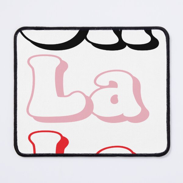 Item preview, Oh La La fun text pink and red designed and sold by BelleWoodStudio.
