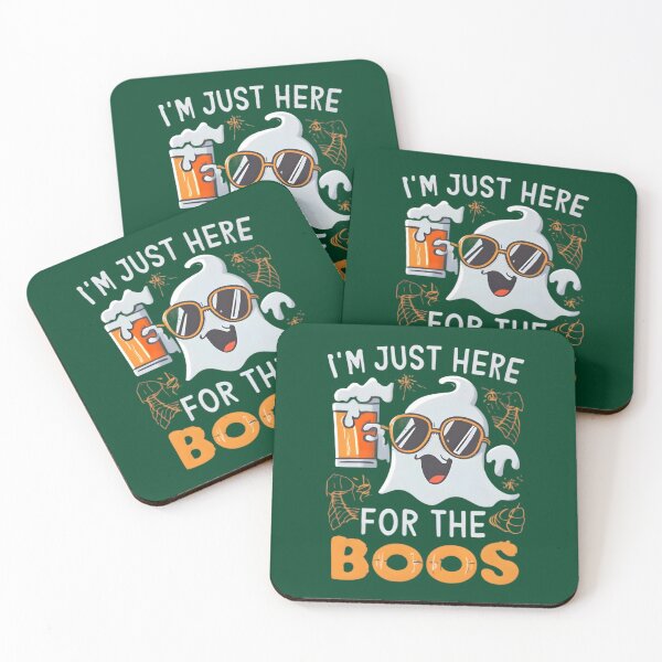 Item preview, I'm Just Here for the Boos Halloween designed and sold by CraftMiller.