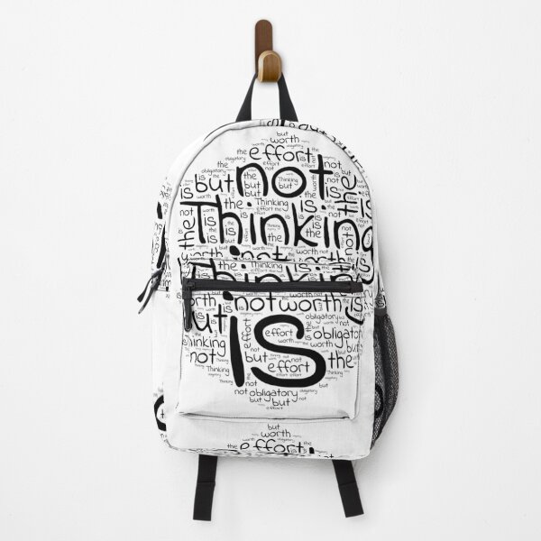 Item preview, Thinking is not obligatory but worth the effort designed and sold by MyDearWorld.
