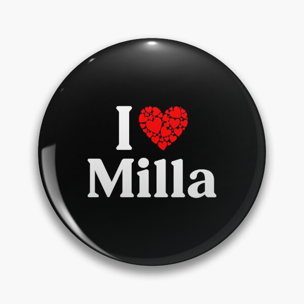 Item preview, Corazón de Milla - Amo a Milla designed and sold by MiraclePitts.