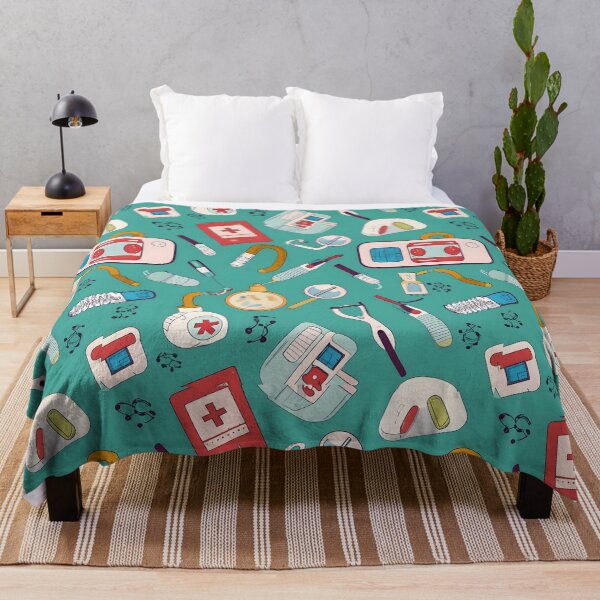 Item preview, seamless pattern medical equipment designed and sold by deviatepolo.