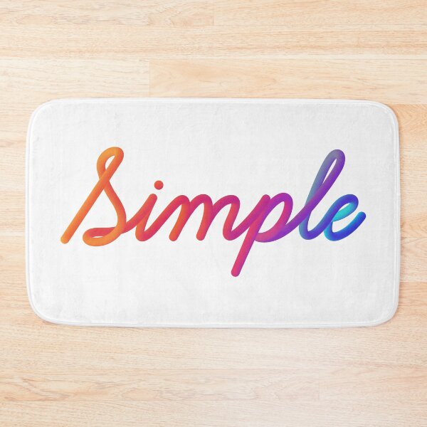 Item preview, Simple typography art designed and sold by innni.