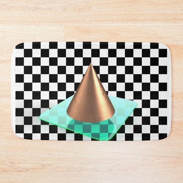 Item preview, Abstract Object on Checkerboard, copper version designed and sold by Sammy Roh.