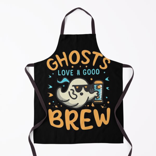Aperçu de l'œuvre les fantômes aiment une bonne bière créée et vendue par HalloweenHQ.