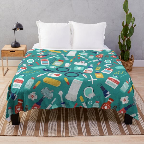 Item preview, seamless pattern medical equipment designed and sold by deviatepolo.