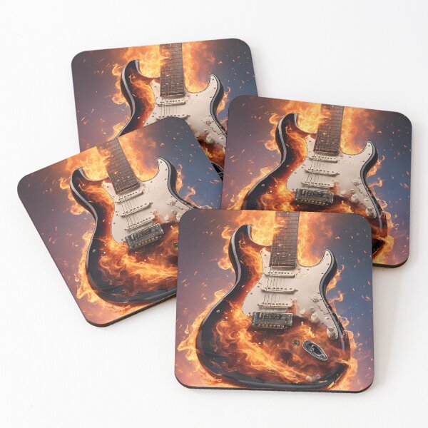 Item preview, Firey Guitar solo  designed and sold by CloudyIdeas3288.