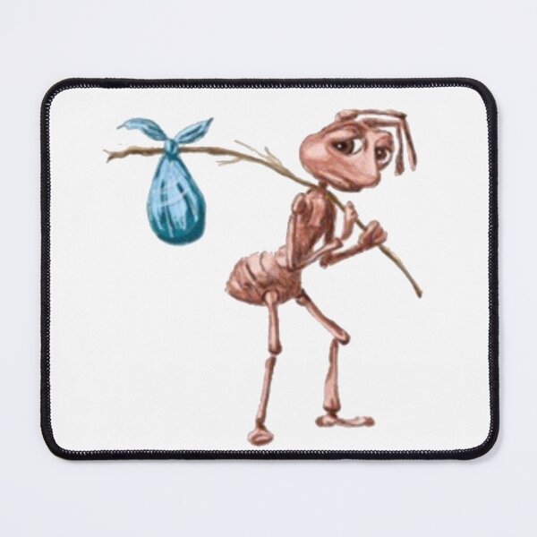 Item preview, sad ant with bindle and all that designed and sold by Tedefred.