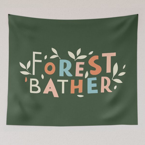 Item preview, Forest Bather Custom Text designed and sold by Esskay Designs.