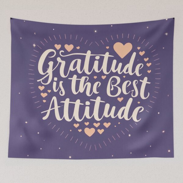 Item preview, Gratitude Is The Best Attitude designed and sold by RosieBellaStore.