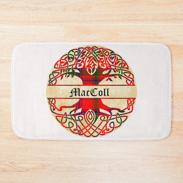 Item preview, MacColl Tree of Life Clan Scottish Surname tartan designed and sold by BagTown Clans.