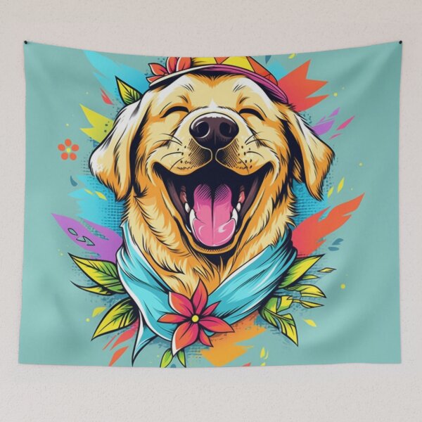 Item preview, Happy dog designed and sold by GabrielMadrasse.