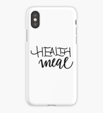 health meal iPhone Case