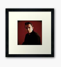 Johnny Posed Framed Print