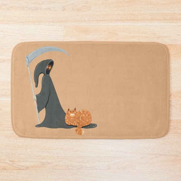 Item preview, When The Reaper Has A Cat Print designed and sold by Julia Sol.