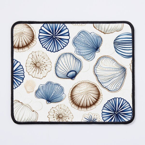 Item preview, Seashells pattern designed and sold by GabrielMadrasse.