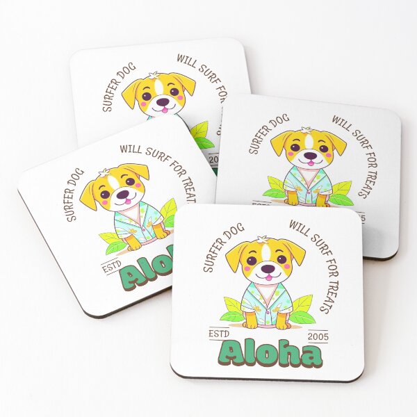 Item preview, Dog Hawaiian designed and sold by LatteSmart.