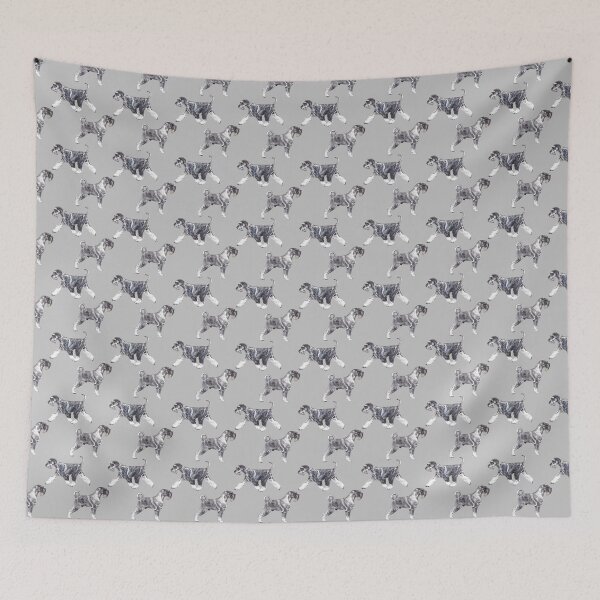Item preview, Standard Schnauzer - Repeat Pattern designed and sold by Amber Westwood.