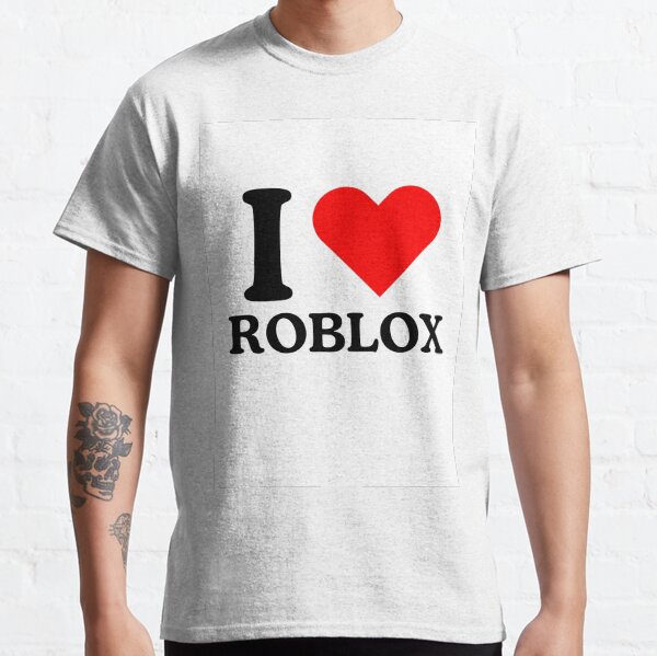 I Love Roblox Shirt Roblox Shirt Roblox Lover Shirt Gamer 