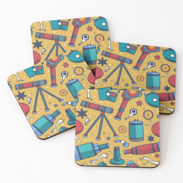 Item preview, seamless pattern telescope designed and sold by deviatepolo.