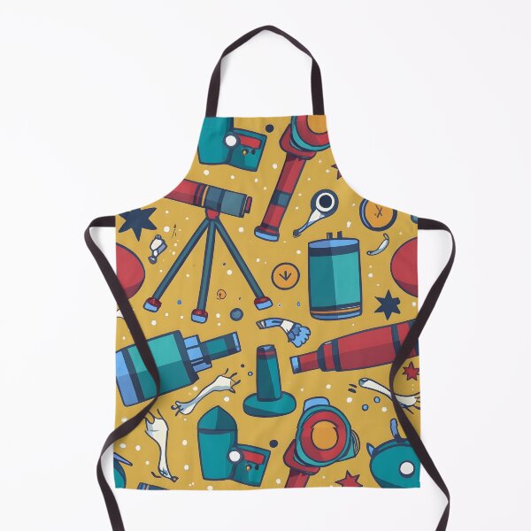 Item preview, seamless pattern telescope designed and sold by deviatepolo.