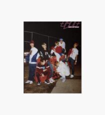 NCT DREAM GO Art Board Print