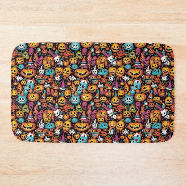Item preview, Pattern with a fun modern design reminiscent of Helloween Monsters designed and sold by Pflugart.