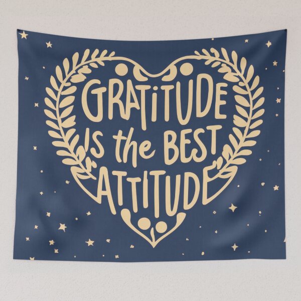 Item preview, Gratitude Is The Best Attitude - Gratefulness Literature designed and sold by RosieBellaStore.