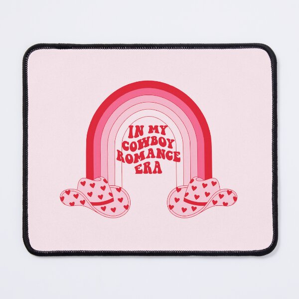 Item preview, In my cowboy romance era. Pink Cowboy hats with rainbow. designed and sold by CoCoArt-Ua.