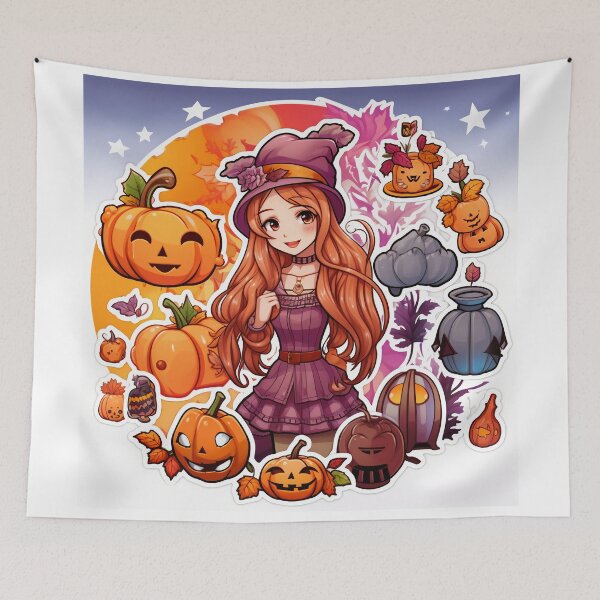 Item preview, Halloween Witch Autumn Season designed and sold by TheDigitalAnvil.