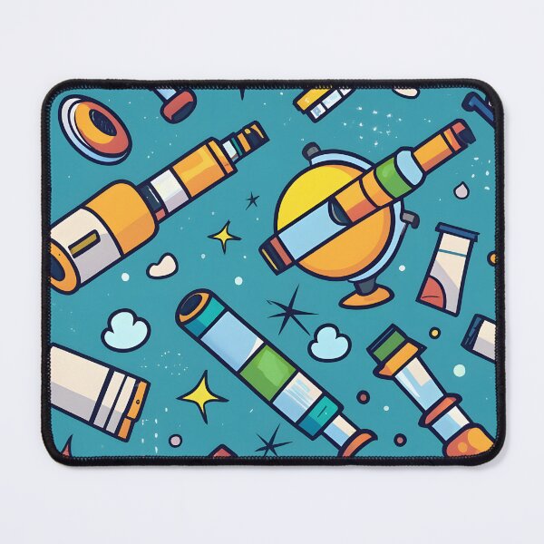 Item preview, seamless pattern telescope designed and sold by deviatepolo.