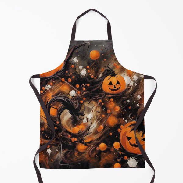 Item preview, Halloween pumpkins abstract art designed and sold by JackFreestone.