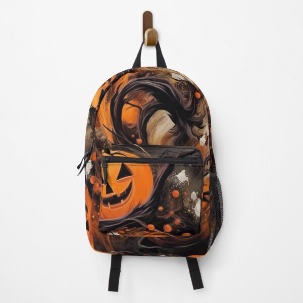 Item preview, Halloween pumpkins abstract art designed and sold by JackFreestone.