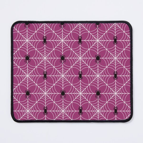 Item preview, Geometric Spiderweb Pattern On Pink Background designed and sold by Julia Sol.