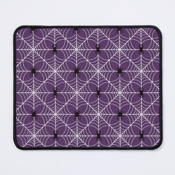 Item preview, Geometric Spiderweb Pattern On Purple Background designed and sold by Julia Sol.