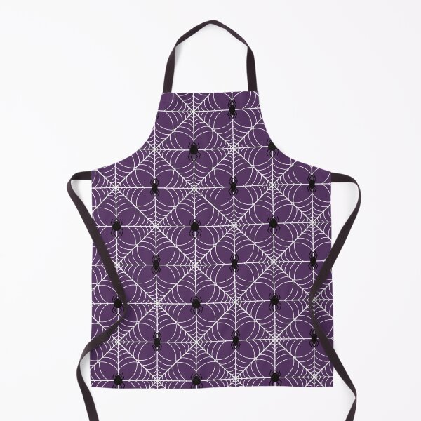 Aperçu de l'œuvre Motif géométrique de toile d'araignée sur fond violet créée et vendue par Julia Sol.