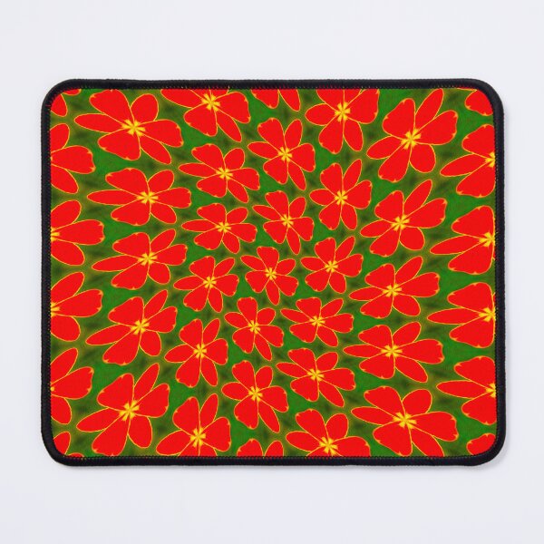 Item preview, Dark Red Flower Pattern designed and sold by Patternflower.
