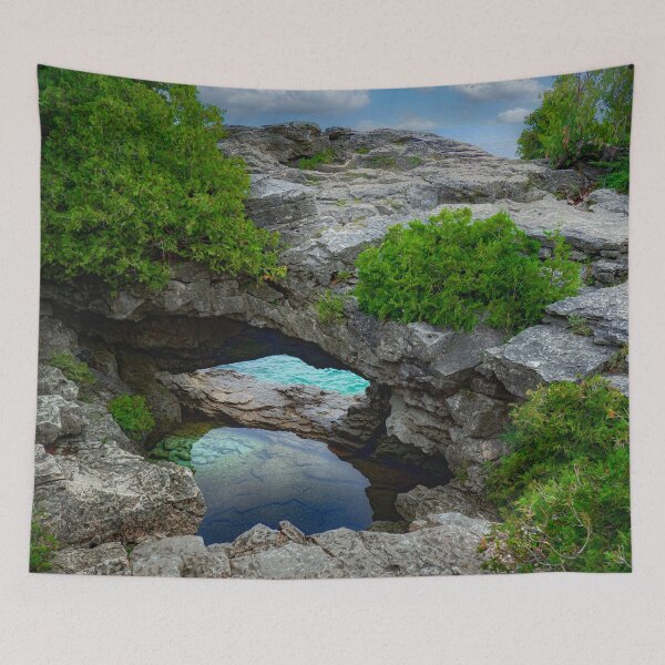 Item preview, Natural Arch at Bruce Peninsula National Park designed and sold by Kathy Weaver.