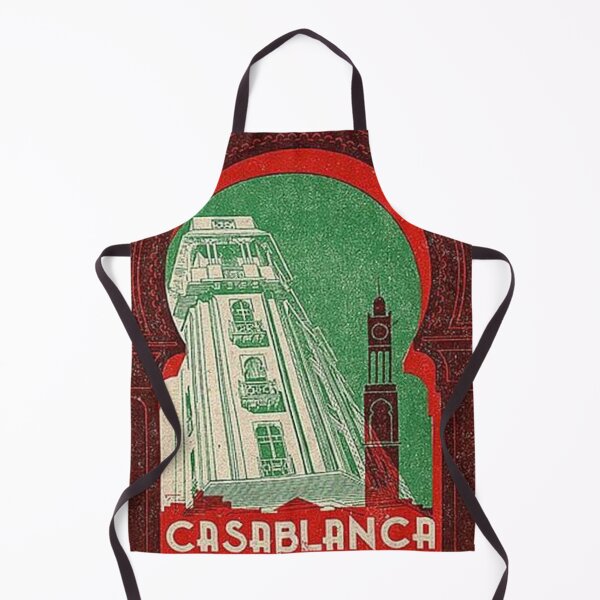 Item preview, Casablanca Vintage Travel Poster - Hotel Excelsior - Vintage Morocco designed and sold by cutesy.