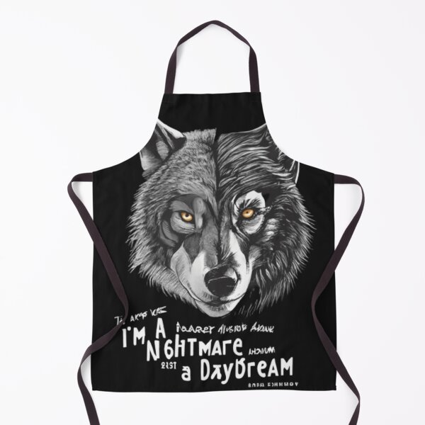 Artikelvorschau, Alptraum Tagtraum Wolf Kunst entworfen und verkauft von HalloweenHQ.