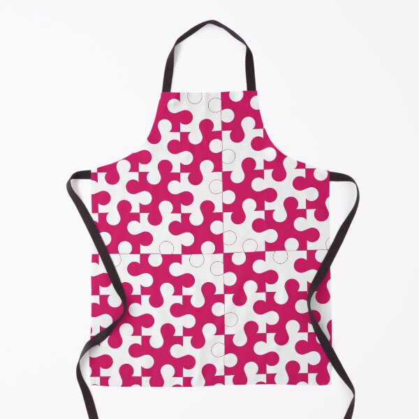 Item preview, Pink White Puzzle Pattern Design designed and sold by Bunmigraphics .