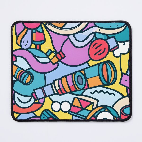 Item preview, seamless pattern telescope designed and sold by deviatepolo.