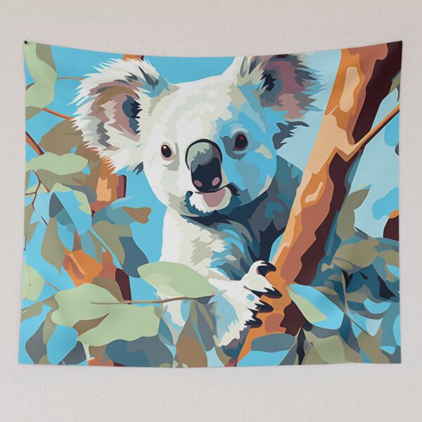 Item preview, A Pop Art Travel Print of Queensland - Australia  designed and sold by StudioRedKoala.