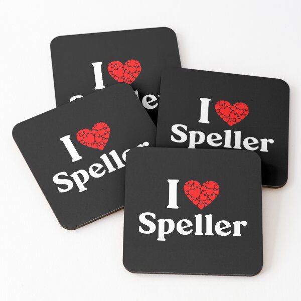 Item preview, Speller Heart - I Love Speller designed and sold by MiraclePitts.